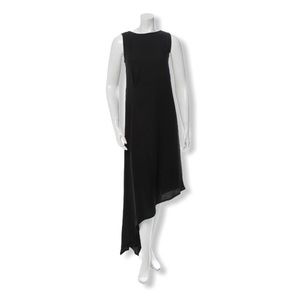 Black Ann Demeulemeester Asymmetrical Dress